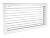 Настенные однорядные решетки 1 WA 1 WA 700*200